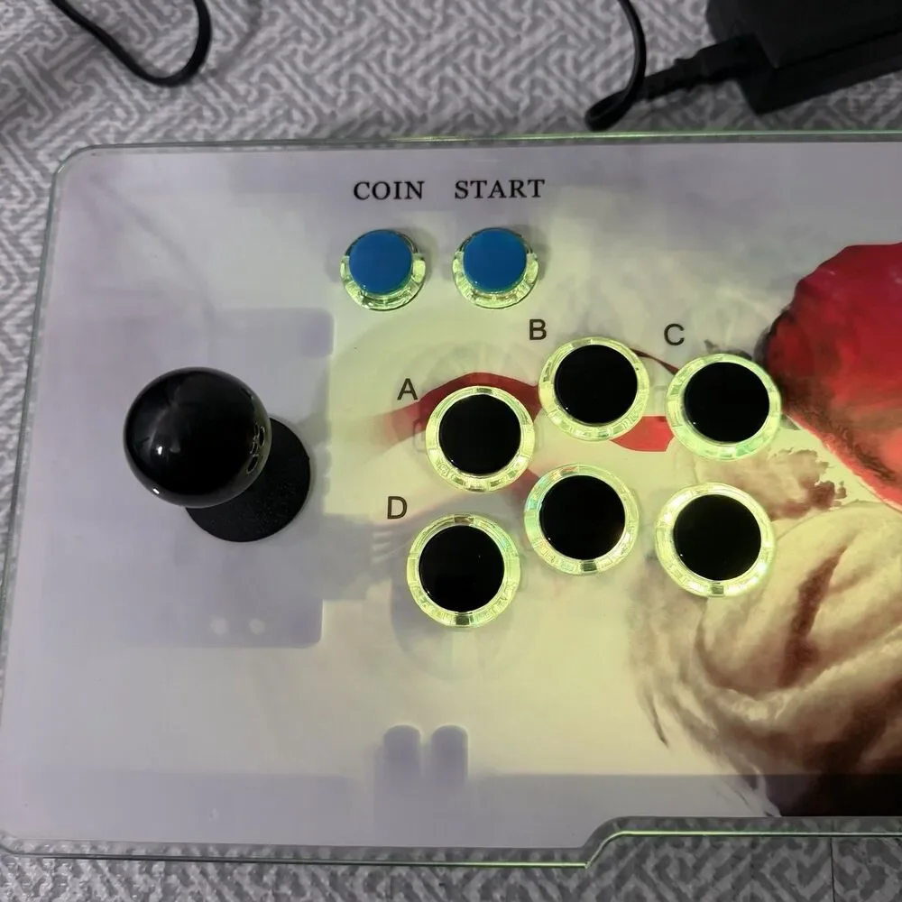 Pandora's Box Retro Arcade Console 4260 Games - Street Fighter Theme, EUC